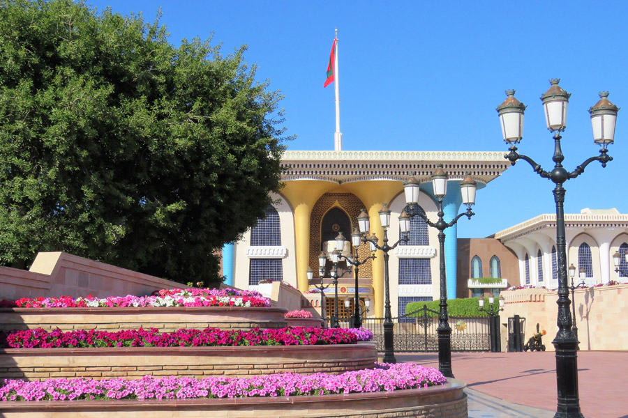 Oman Muscat Qasr Al Alam Palast