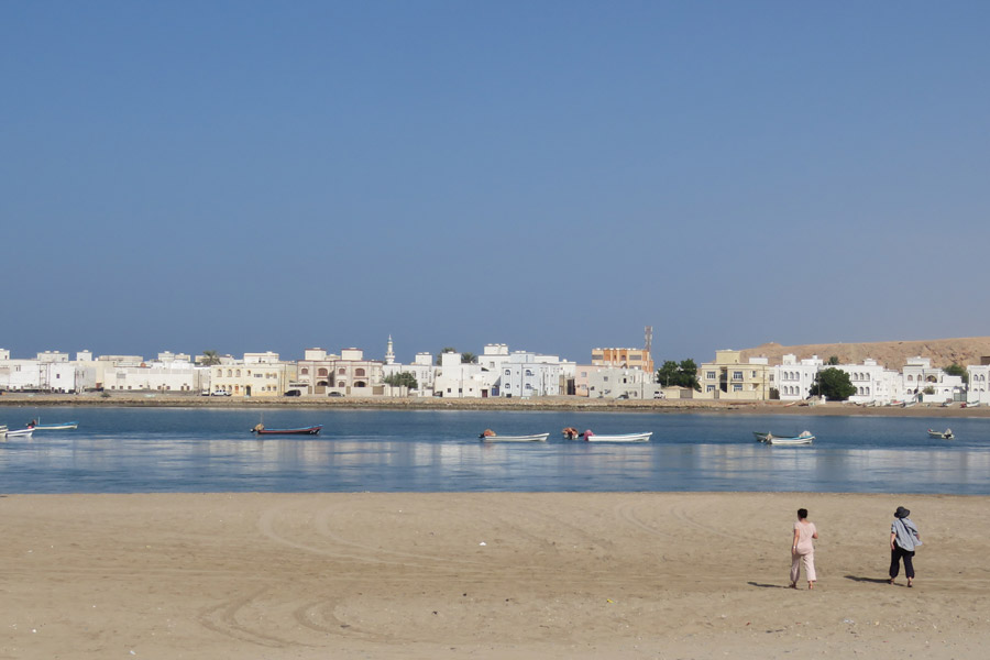 Oman Sur mit Hafen