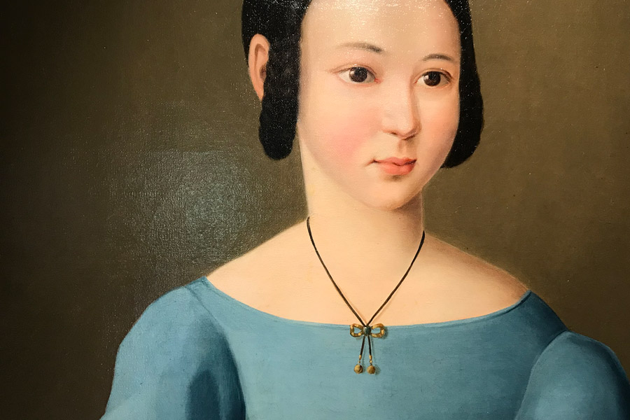 Bergell Damenbildnis