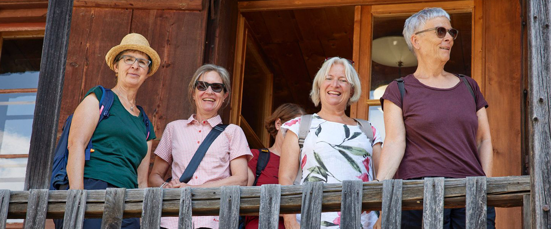 Clubreisende im Bergell